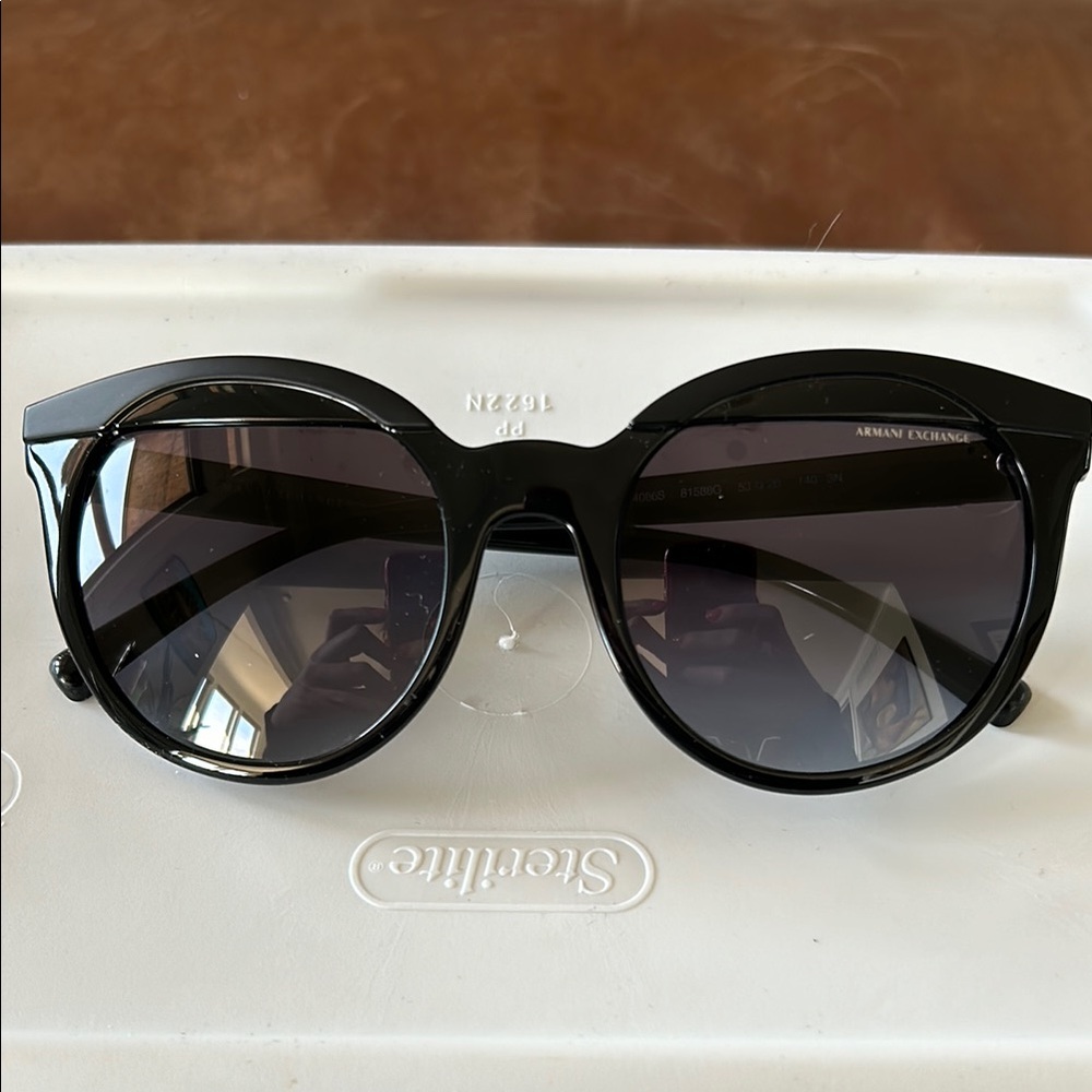 Armani Exchange Black Sunglasses